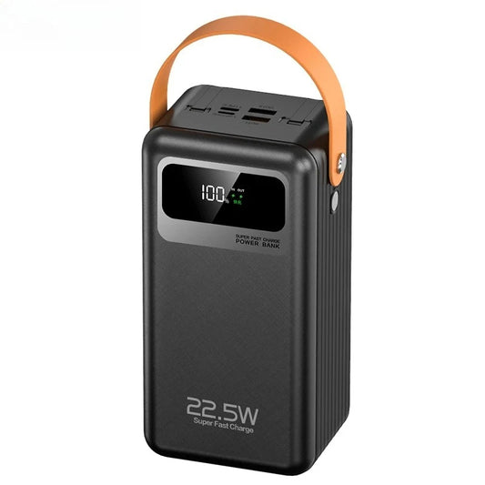 60000mAh Power Bank Super Big Capacity USB-C & 2xUSB-A Fast Charging Portable.