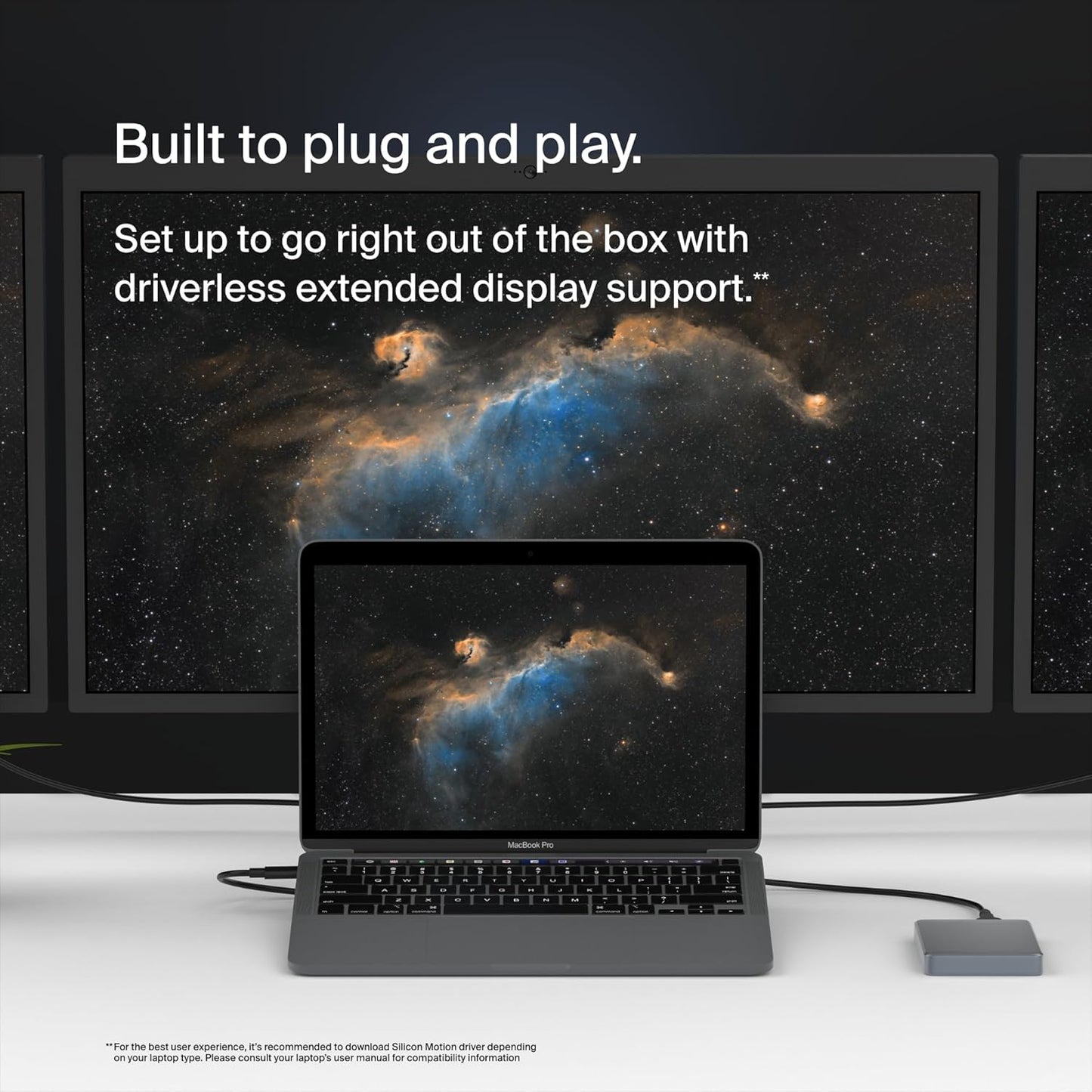 Belkin 11-in-1 USB-C Pro Dock 100W PD, 3 Display, 10Gbps, Ethernet - Black Mobile Arcade Ltd