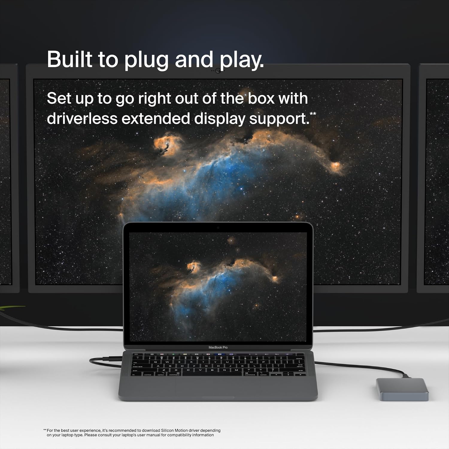 Belkin 11-in-1 USB-C Pro Dock 100W PD, 3 Display, 10Gbps, Ethernet - Black Mobile Arcade Ltd