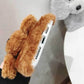 Hot Super Cartoon 3D Plush Teddy Pet Dog Cute Soft Phone Case Back Cover Mobile Arcade Ltd