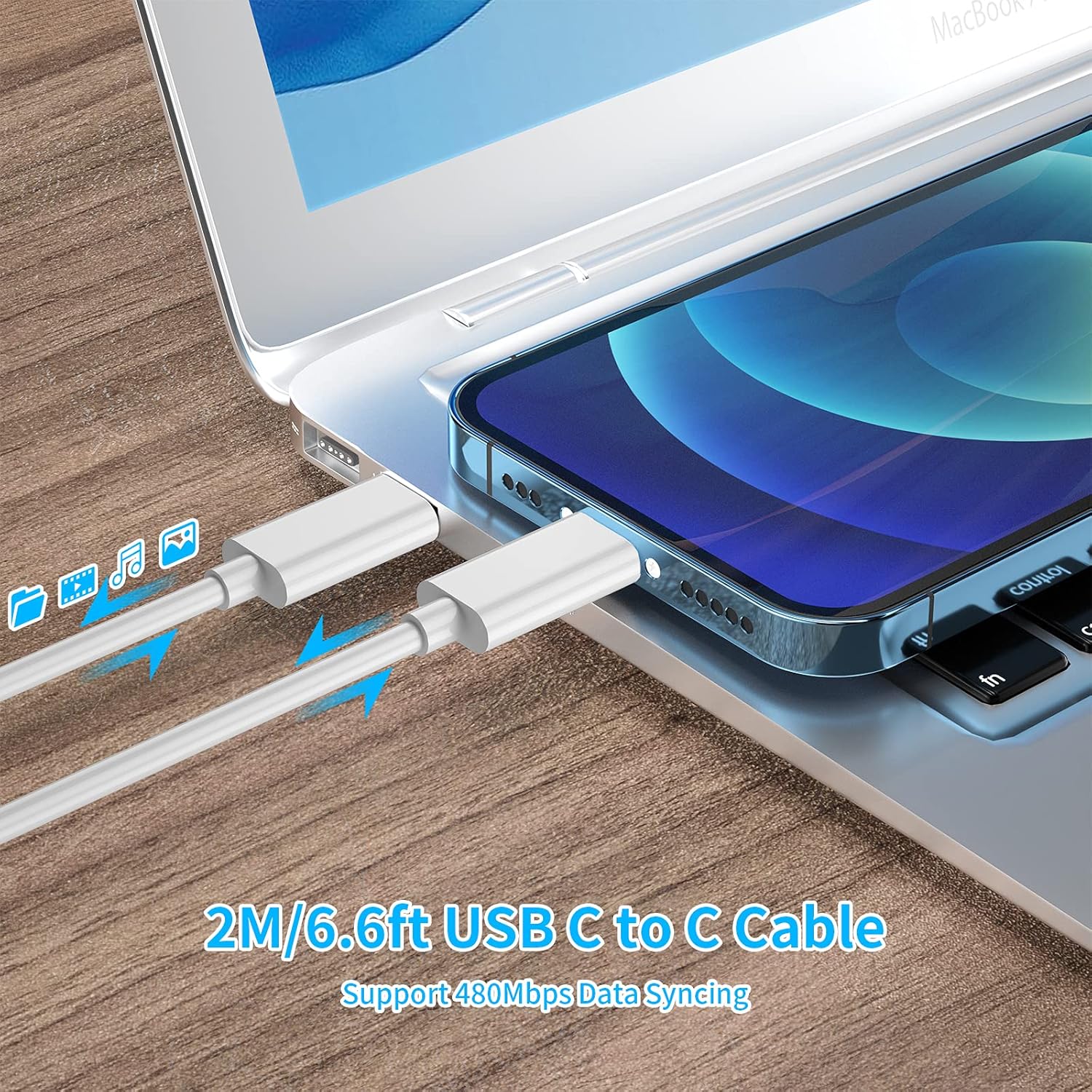 Tearplex 106W USB-C Fast Charger with 2M Cable for MacBook & USB-C Devices Mobile Arcade Ltd