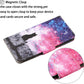 iPhone 14 Wallet Case Cat Star Pattern PU Leather Flip Magnetic Cover Mobile Arcade Ltd