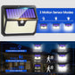 238 LED Outdoor Solar Lights 4 Pack | Motion Sensor Wall Lights IP65 Waterproof Mobile Arcade Ltd