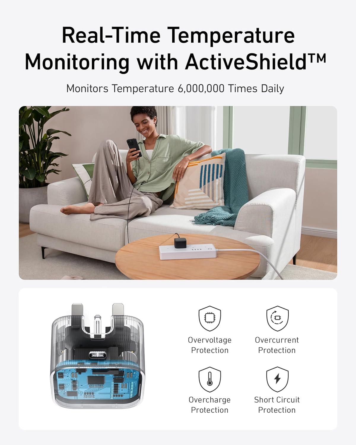 Anker Nano 30W USB-C Fast Charger with Foldable Plug | High-Speed Compact Adapter Mobile Arcade Ltd