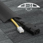 Floor Cable Protector 1.8M Cord Cover Anti Slip Wire Protector Black PVC Mobile Arcade Ltd
