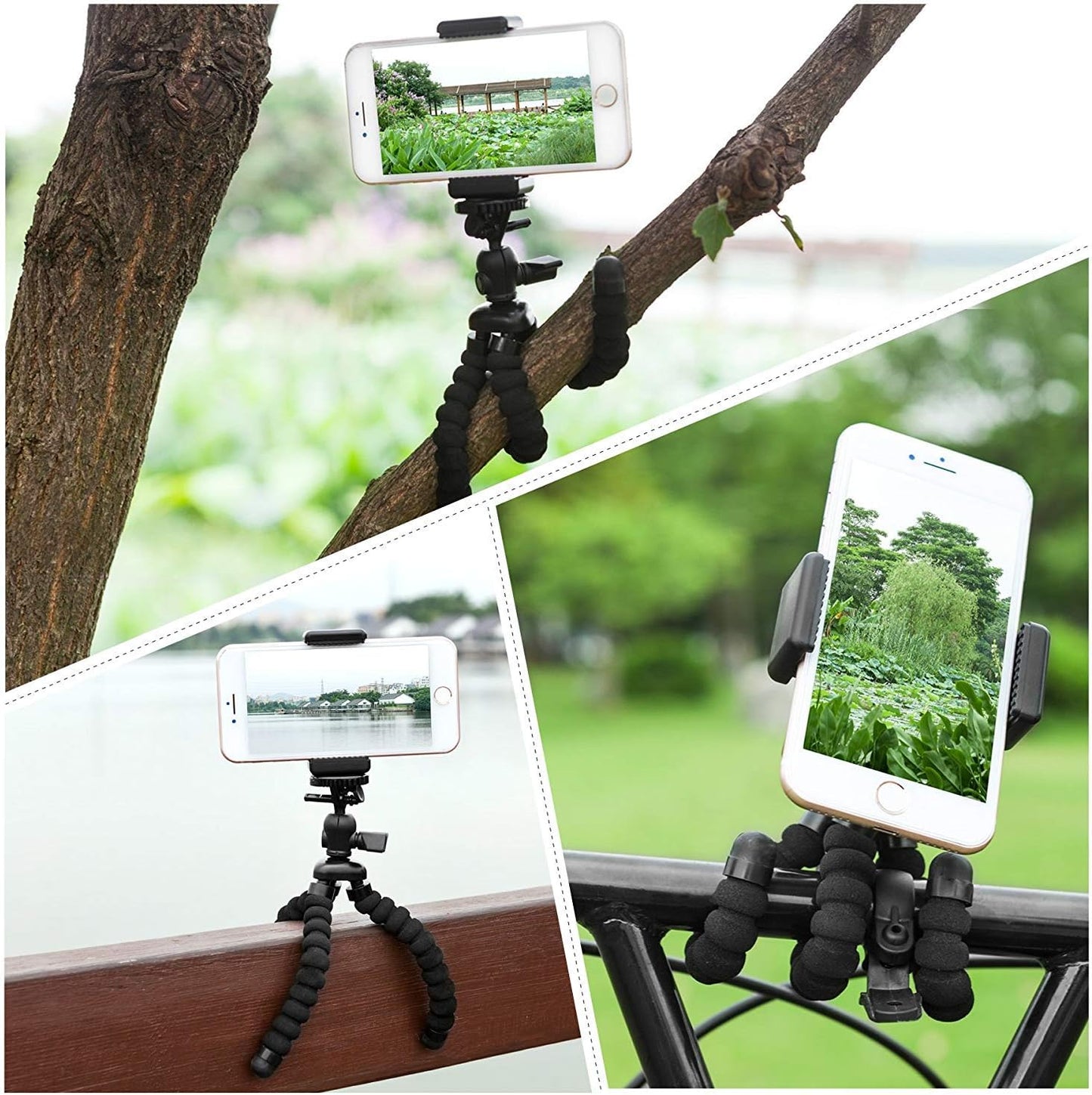 Ailun Compact Phone Camera Tripod Mount Stand for iPhone 16–11 & Smartphones Mobile Arcade Ltd