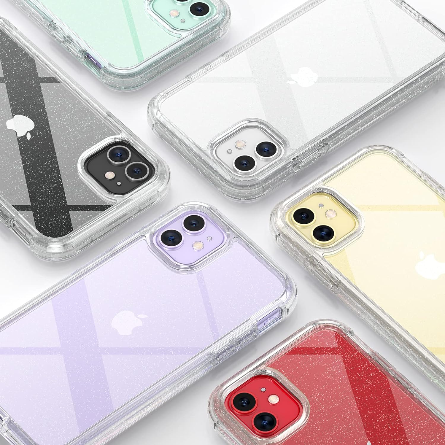 iPhone 11 Rugged Case Clear Full Body with Built-in Screen Protector TPU Cover Mobile Arcade Ltd