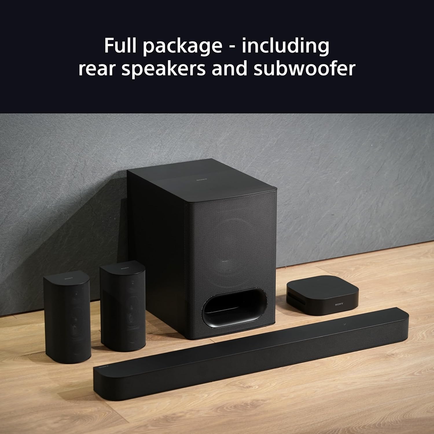 Sony HT-S40R 5.1ch 600W Soundbar with Subwoofer & Wireless Rear Speakers – Bluetooth Mobile Arcade Ltd