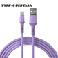 Fast Charging USB-C Silicone Cable for Huawei, Xiaomi, Samsung, OPPO, VIVO Mobile Arcade Ltd