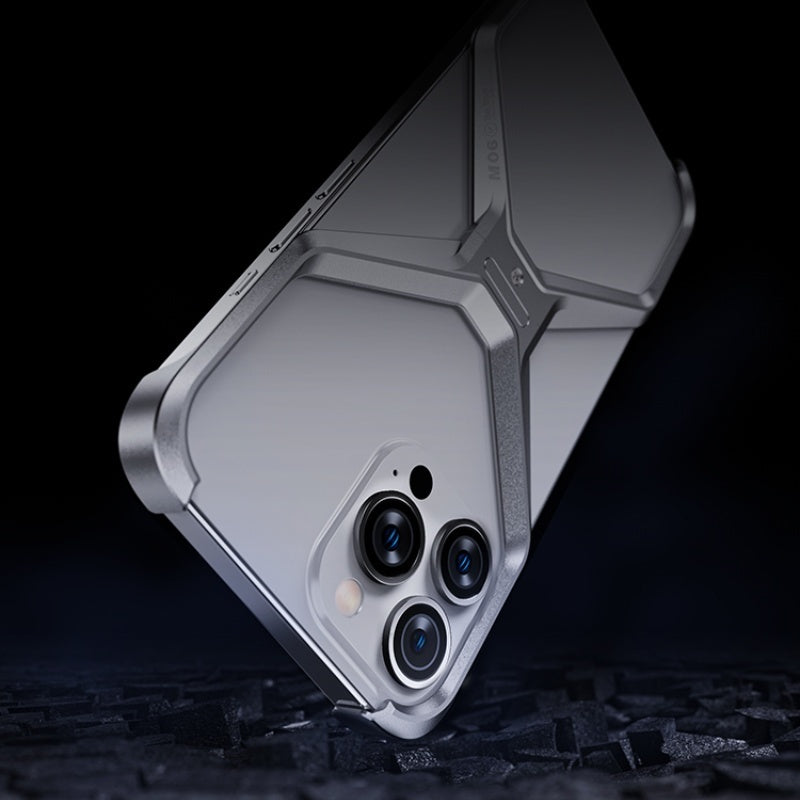 Aluminum Alloy Case New Hollow-out Frameless Heat Radiating Phone Shell Mobile Arcade Ltd