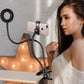 LED Selfie Ring Light for Live Adjustable Makeup Light-8cm Stand Mobile Arcade Ltd