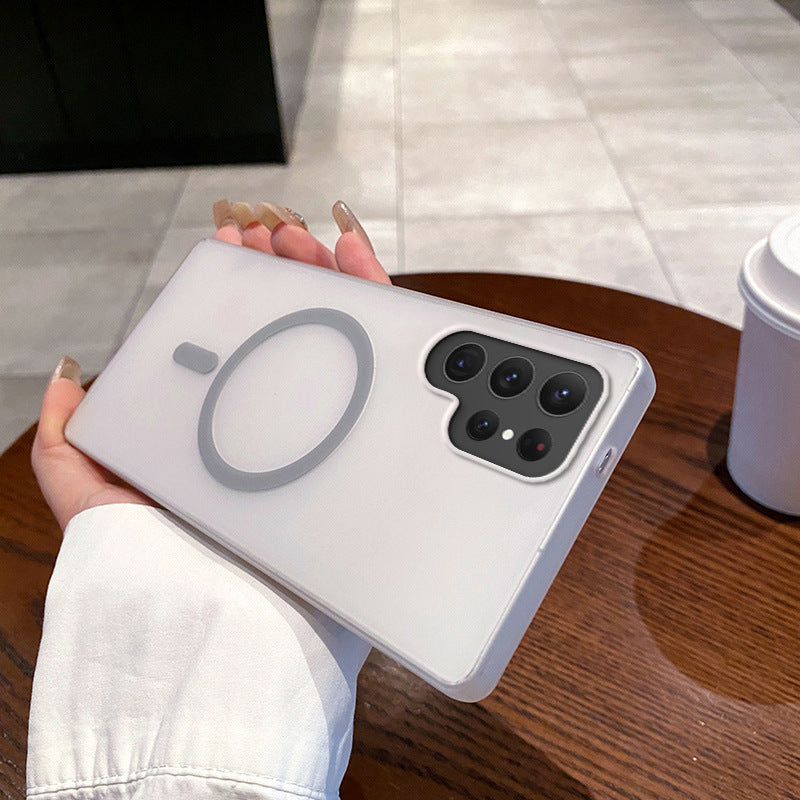 Frosted Pc Hard Shell Ice Fog Drop-resistant Magnetic Phone Case Mobile Arcade Ltd