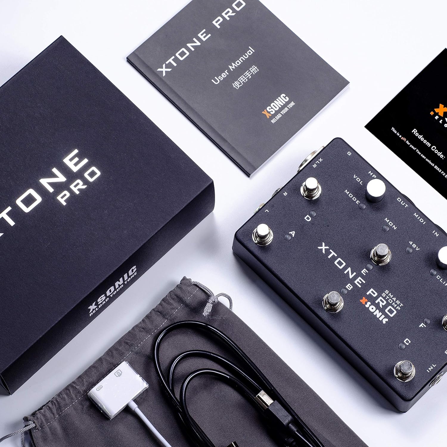 XSONIC Xtone Pro Audio Interface 192kHz USB for iOS Mac Windows Home Studio Mobile Arcade Ltd