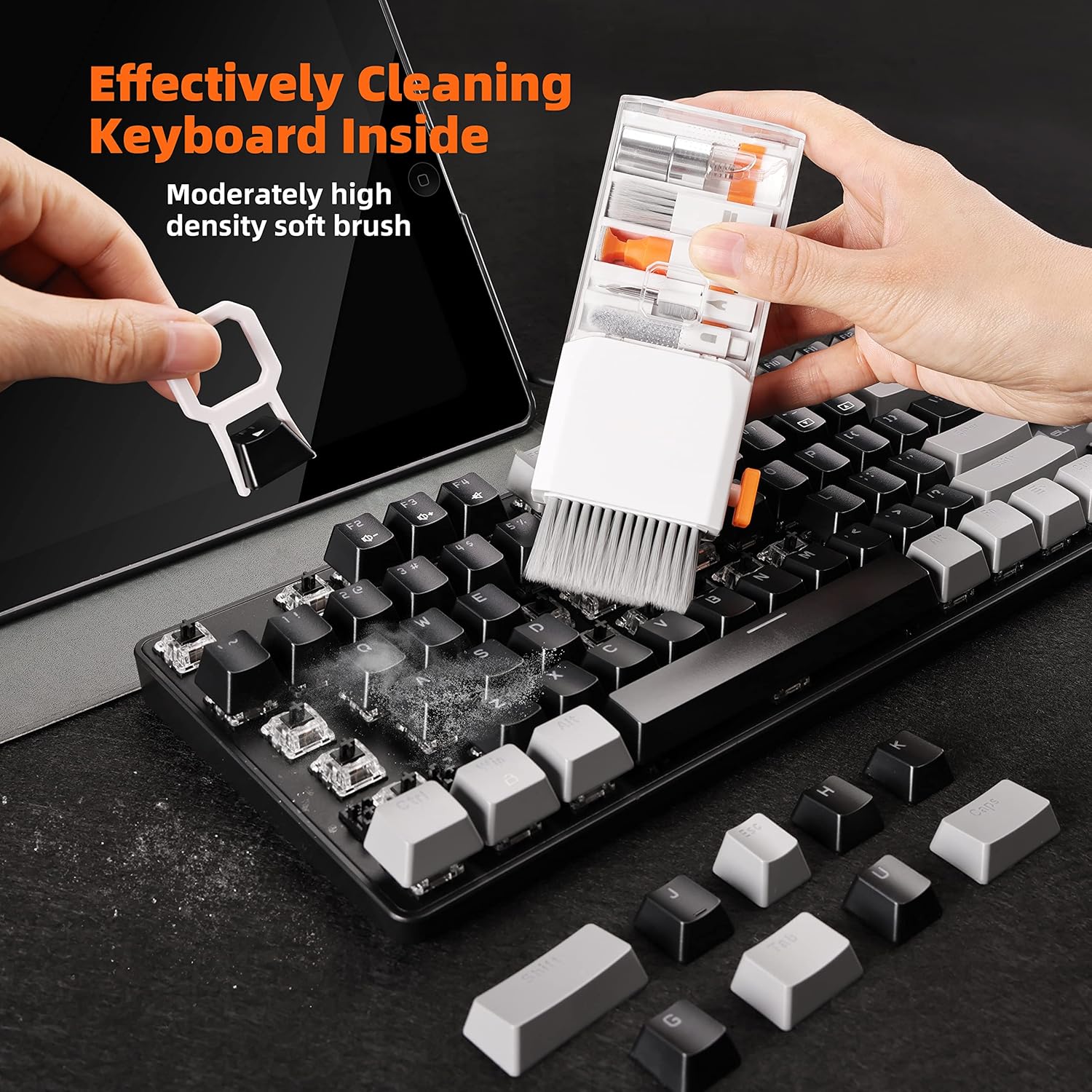 Laptop Screen & Keyboard Cleaner Kit for MacBook iPad iPhone Camera PC Mobile Arcade Ltd