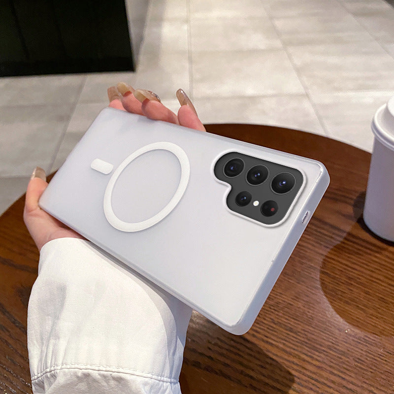 Frosted Pc Hard Shell Ice Fog Drop-resistant Magnetic Phone Case Mobile Arcade Ltd