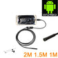 7.0/5.5mm IP67 Waterproof Endoscope Camera with 6 LEDs USB Android Borescope Mobile Arcade Ltd
