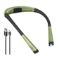 Glocusent LED Neck Reading Light | Rechargeable 3 Colour Book Light for Bed Mobile Arcade Ltd