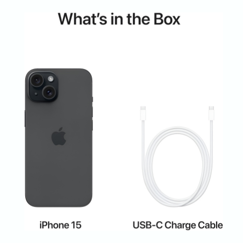 Apple iPhone 15 128GB Black Mobile Arcade Ltd