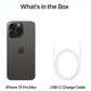Apple iPhone 15 Pro Max 256GB (Refurbished) Black Titanium Mobile Arcade Ltd