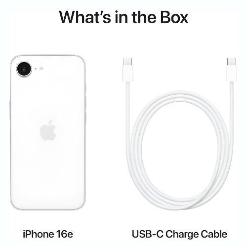 Apple iPhone 16e 128GB White Mobile Arcade Ltd
