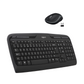 Logitech MK330 Wireless Keyboard & Mouse Combo – Italian QWERTY Layout, Black
