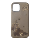 iPhone 12 Case – Chic Neutral Beige Floral Design | Soft Protective Cover