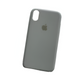 iPhone XS Max Silicone Case – Soft Touch Gray Protective Cover Mobile Arcade Ltd