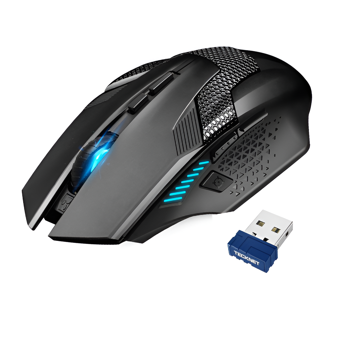 TECKNET Wireless Gaming Mouse 4800 DPI, 8 Buttons, USB Nano Receiver Mobile Arcade Ltd