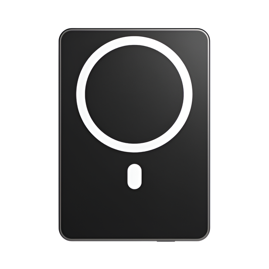 Cygnett MagSlim 5000mAh Magnetic Wireless Power Bank – Black, MagSafe iPhone Mobile Arcade Ltd