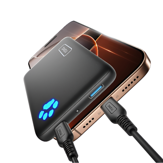 INIU 10000mAh 30W MagSafe Power Bank – Qi2 Wireless Fast Charger for iPhone Mobile Arcade Ltd