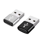 USB-C 3.0 to USB 2.0 Adapter | Type-C Male to USB Female Converter for PC & Phone