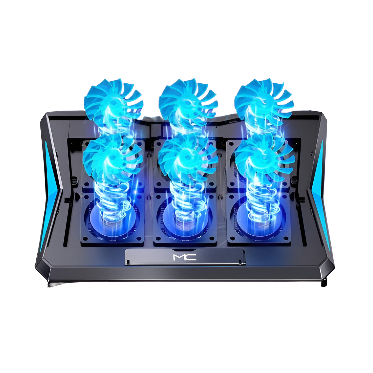 Foldable Laptop Cooling Base with Radiator – Desktop Heat Dissipation Stand Mobile Arcade Ltd