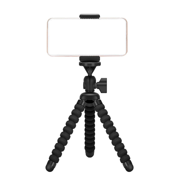 Ailun Compact Phone Camera Tripod Mount Stand for iPhone 16–11 & Smartphones