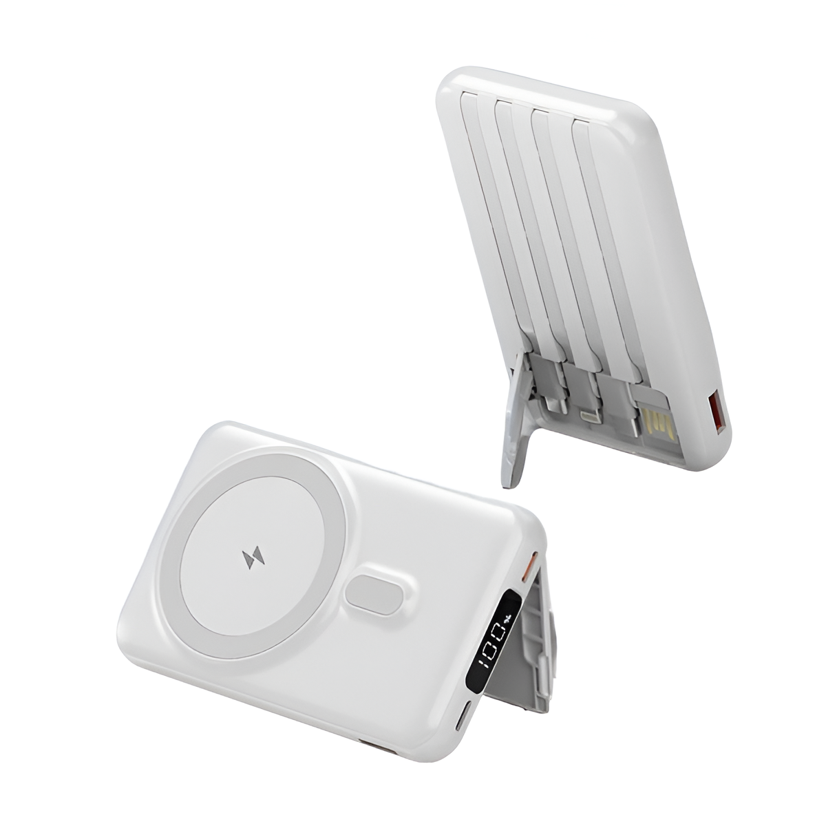 Magnetic Wireless Power Bank with Cable – 10,000mAh, Fast Charging, 3 Colours Mobile Arcade Ltd