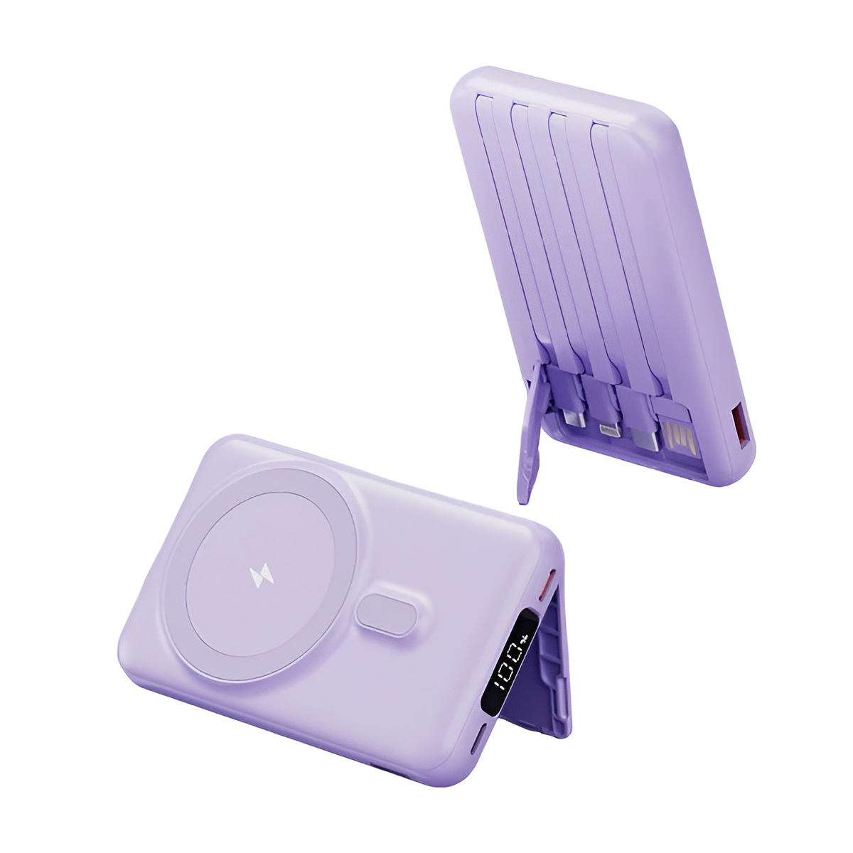 Magnetic Wireless Power Bank with Cable – 10,000mAh, Fast Charging, 3 Colours Mobile Arcade Ltd