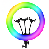 21-Inch RGB LED Ring Light with 9 Colours & 10 Brightness Levels - TG-RL01