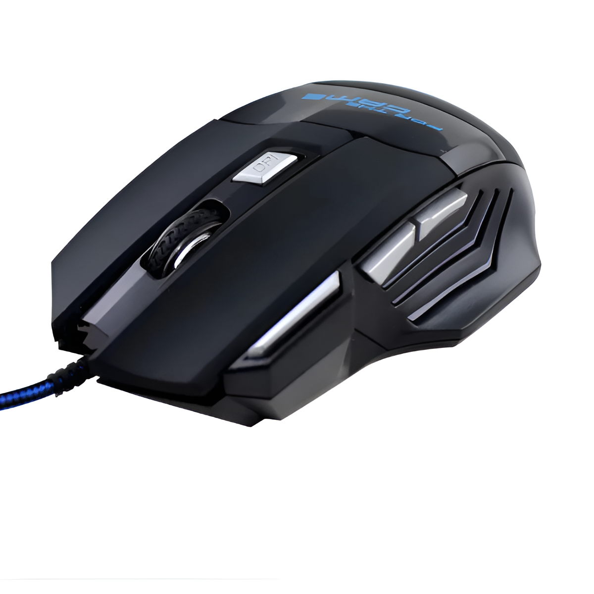 USB Wired Gaming Mouse 5500 DPI 7-Button Backlit Ergonomic Optical Mouse Mobile Arcade Ltd