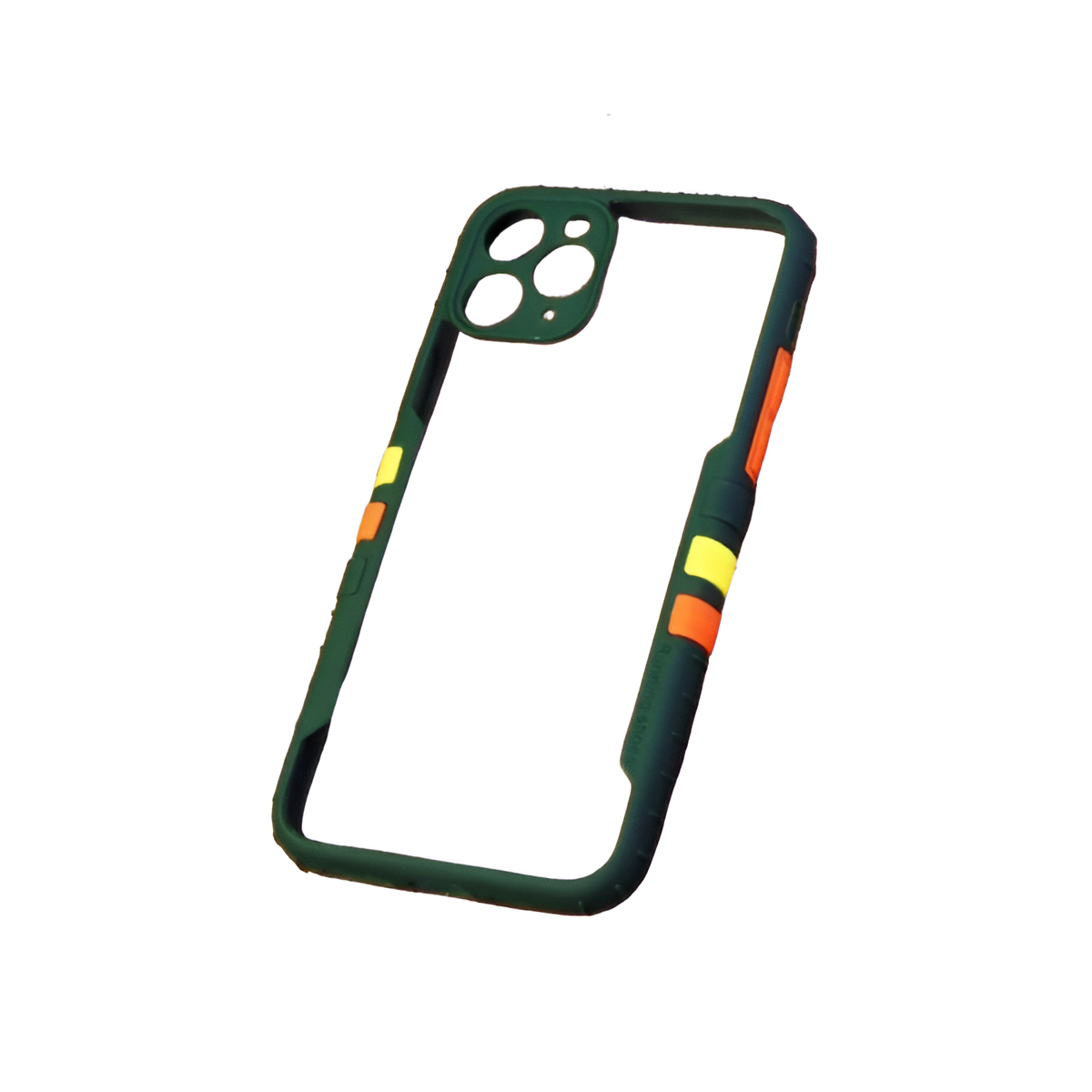 iPhone 11 Pro Green Cover – Sporty Designer Transparent Soft Shell Case Mobile Arcade Ltd