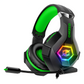 RGB Gaming Headset with Surround Sound & Mic for PS5 Xbox One PC Laptop Mobile Arcade Ltd