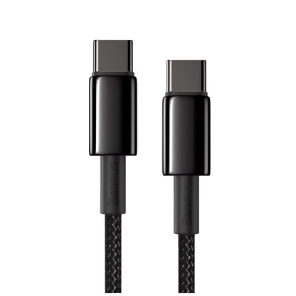 Baseus 100W USB-C Fast Charging Cable for iPhone 15, MacBook, Samsung & More Mobile Arcade Ltd