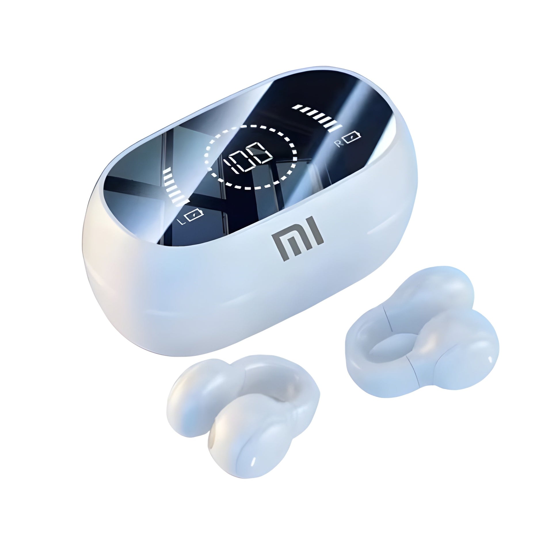 XIAOMI M47 Wireless Bone Conduction Bluetooth Earbuds with Mic & Charging Mobile Arcade Ltd