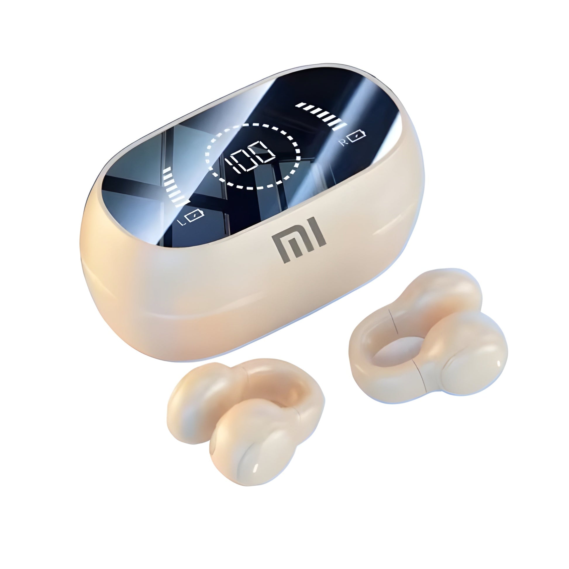 XIAOMI M47 Wireless Bone Conduction Bluetooth Earbuds with Mic & Charging Mobile Arcade Ltd