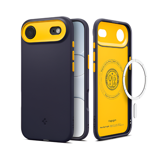 Spigen Nano Pop MagFit Case iPhone 17/Pro/Pro Max (2025) – MagSafe – Navy Mobile Arcade Ltd