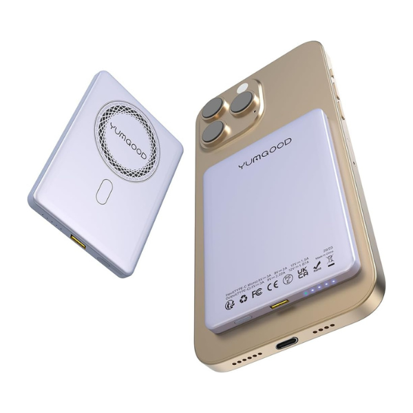YUMGOOD Magnetic Power Bank – 10,000mAh/5,000mAh, MagSafe, Fast Charging Mobile Arcade Ltd