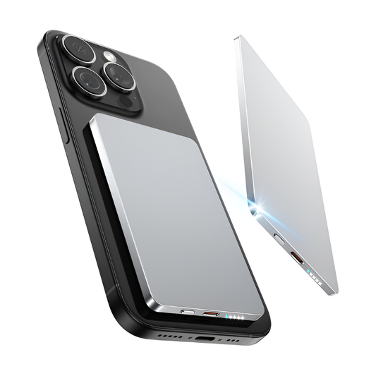 5000mAh MagSafe Power Bank Mini 22.5W Fast Wireless Charger for iPhone