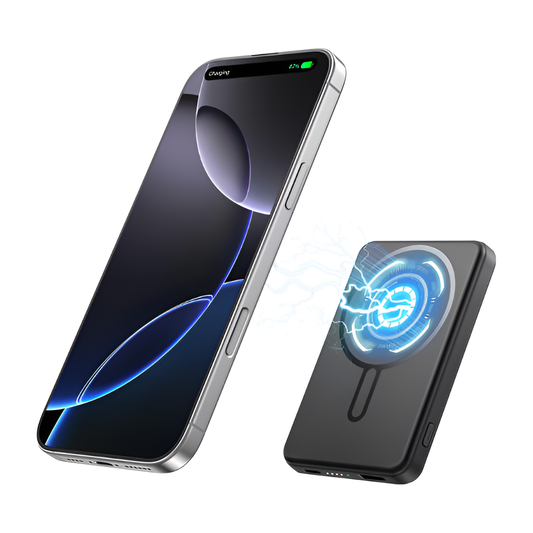 12000mAh MagSafe Power Bank – 22.5W PD20W Fast Charging USB-C Wireless Charger