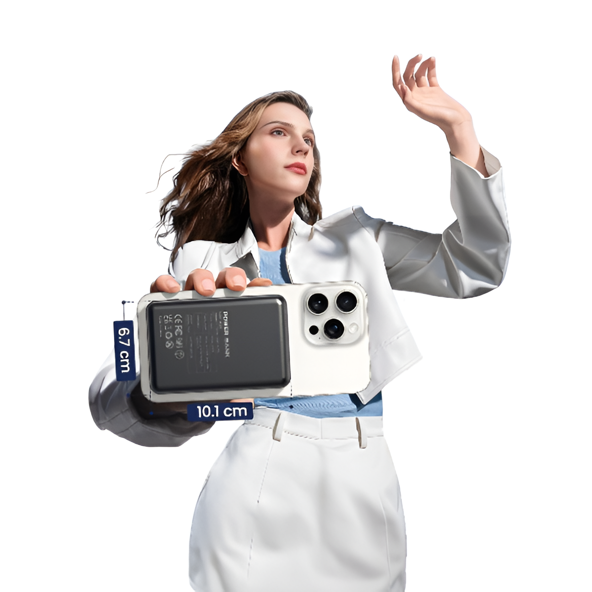 12000mAh MagSafe Power Bank – 22.5W PD20W Fast Charging USB-C Wireless Charger Mobile Arcade Ltd