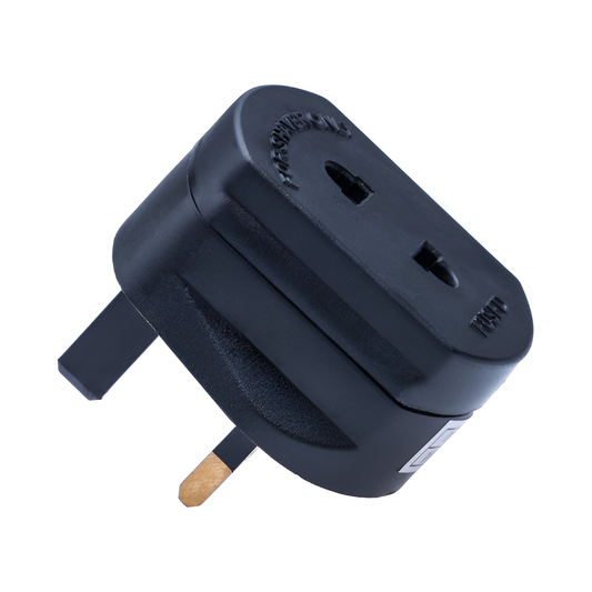 2-Pin to 3-Pin Toothbrush Adaptor Plug – UK Shaver Socket Converter