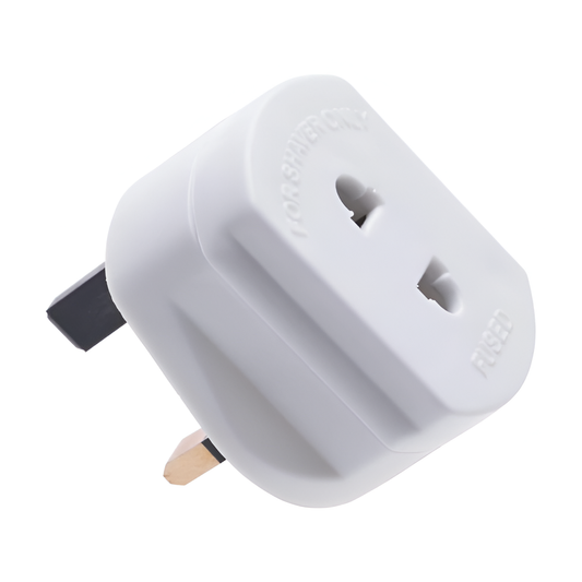 2-Pin to 3-Pin Toothbrush Adaptor Plug – UK Shaver Socket Converter Mobile Arcade Ltd