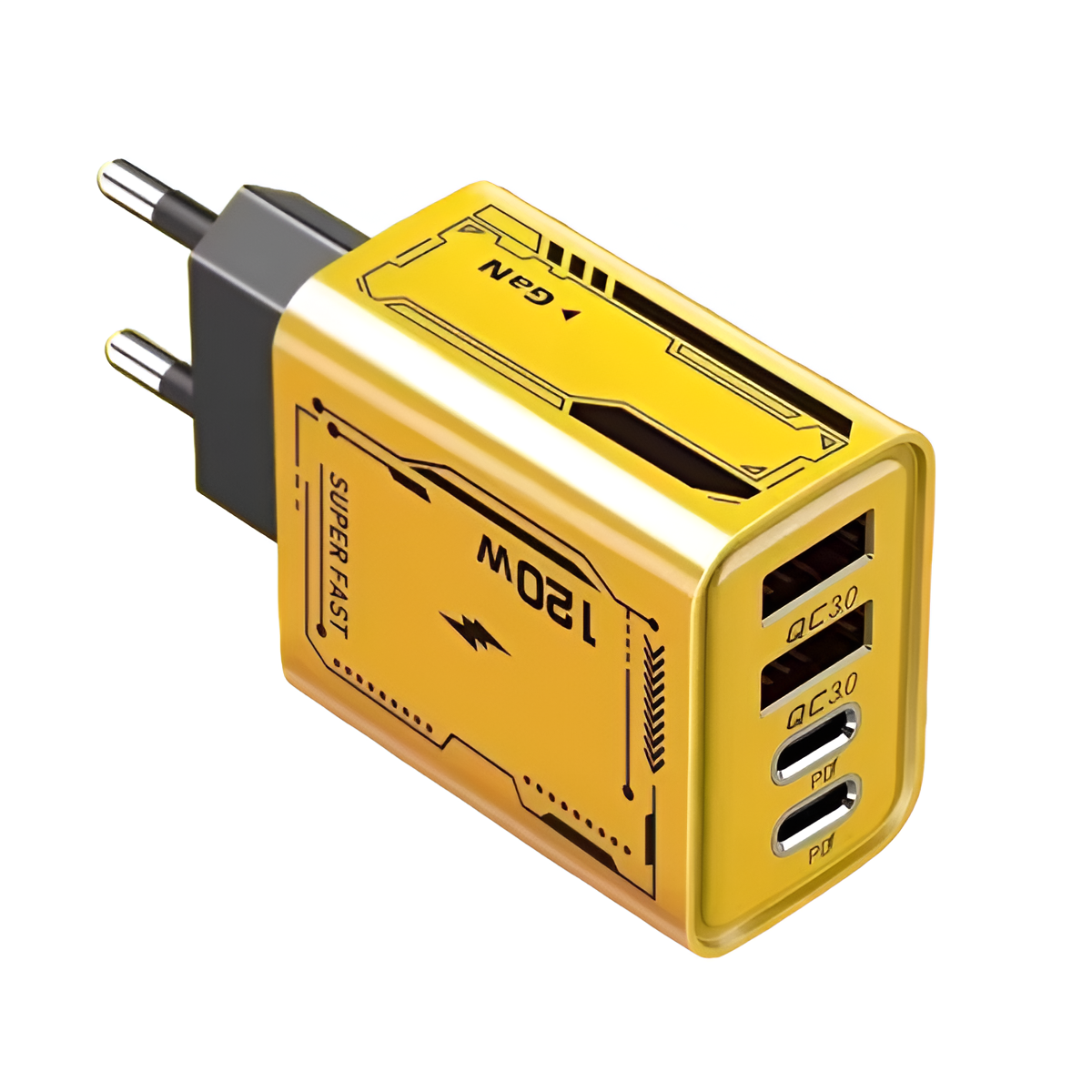 Xiaomi 120W GaN USB-C Fast Charger | QC 3.0 Type-C Adapter for Phones & Tablets Mobile Arcade Ltd